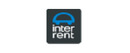 Inter Rent Logotipo para artículos de alquileres de coches y otros servicios