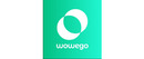 WOWEGO - gimnasio online Logotipo para artículos de dieta y productos buenos para la salud