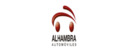 Automóviles Alhambra Logotipo para artículos de alquileres de coches y otros servicios