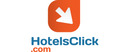 HotelsClick Logotipos para artículos de agencias de viaje y experiencias vacacionales