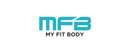 MyFitBody Logotipo para artículos de dieta y productos buenos para la salud