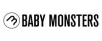 Baby Monsters Logotipo para artículos de compras online productos