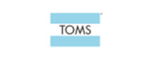 TOMS Logotipo para artículos de compras online productos