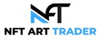NFT Art Trader Logotipo para artículos de compras online productos