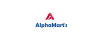 AlphaMart's Logotipo para artículos de compras online productos