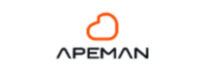 Apeman Logotipo para artículos de compras online productos