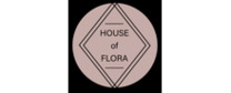 House of Flora Logotipo para artículos de compras online productos