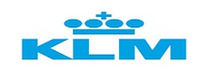 KLM Airlines Logotipos para artículos de agencias de viaje y experiencias vacacionales