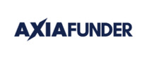 Axiafunder.com Logotipo para artículos de compañías financieras y productos