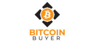 Bitcoin Buyer Logotipo para artículos de compañías financieras y productos