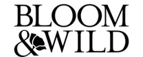 Bloom and Wild Logotipo para productos de Flores a domicilio