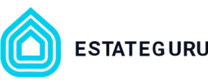 EstateGuru Logotipo para artículos de compañías financieras y productos