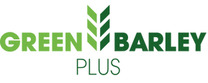 Green Barley Plus Logotipo para artículos de dieta y productos buenos para la salud