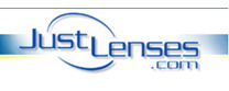 JustLenses Logotipo para artículos de compras online para Moda y Complementos productos