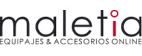 Maletia Logotipo para artículos de compras online para Suministros de Oficina, Pasatiempos y Fiestas productos