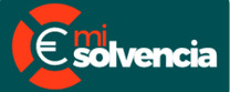 Misolvencia Logotipo para artículos de compañías financieras y productos