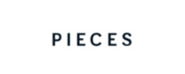 PIECES Logotipo para artículos de compras online para Moda y Complementos productos