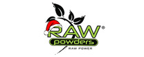 Raw Powders Logotipo para artículos de dieta y productos buenos para la salud