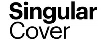 Singular Cover Logotipo para artículos de compañías de seguros, paquetes y servicios