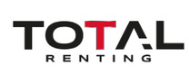 Total Renting Logotipo para artículos de alquileres de coches y otros servicios