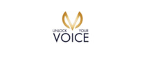 Unlock Your Voice Logotipo para artículos de compras online productos