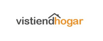 VistiendoHogar Logotipo para artículos de compras online para Artículos del Hogar productos