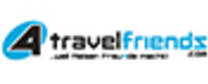 4 Travel Friends Logotipos para artículos de agencias de viaje y experiencias vacacionales