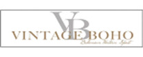 Vintage Boho Logotipo para artículos de compras online para Moda y Complementos productos
