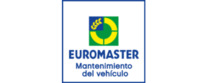 Euromaster Logotipo para artículos de alquileres de coches y otros servicios