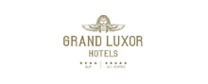 Grand Luxor Hotels Logotipos para artículos de agencias de viaje y experiencias vacacionales