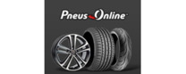Neumáticos Pneus Online Logotipo para artículos de alquileres de coches y otros servicios