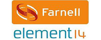 Farnell Logotipo para artículos de compras online para Electrónica productos