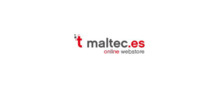 Maltec Logotipo para artículos de compras online productos