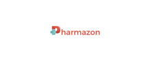 Pharmazon Logotipo para artículos de compras online productos