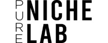 Pure Niche Lab Logotipo para artículos de compras online productos