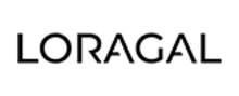 Loragal Logotipo para artículos de compras online productos