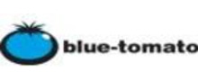 Blue Tomato Logotipo para artículos de compras online productos