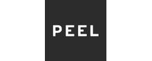 Peel Logotipo para artículos de compras online para Merchandising productos