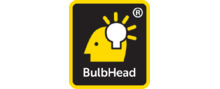 BulbHead Logotipo para artículos de compras online productos