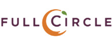 Full Circle Logotipo para artículos de compras online productos