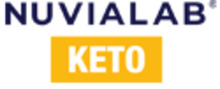 NuviaLab Keto Logotipo para artículos de compras online productos