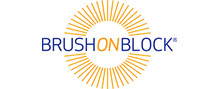 BrushOnBlock Logotipo para artículos de compras online productos