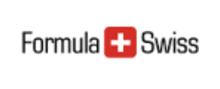 Formula Swiss Logotipo para artículos de compras online productos
