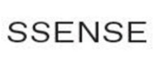 Ssense Logotipo para artículos de compras online para Moda y Complementos productos