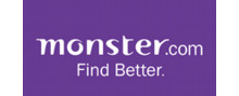 Monster Logotipo para artículos de Trabajos Freelance y Servicios Online