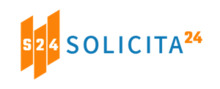 Solicita24 Logotipo para artículos de préstamos y productos financieros