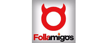 Follamigos Logotipo para artículos de sitios web de citas y servicios
