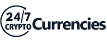 247 Crypto Currencies Logotipo para artículos de compañías financieras y productos