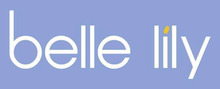 Belle lily Logotipo para artículos de compras online productos