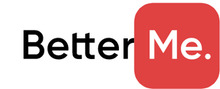 BetterMe Logotipo para artículos de dieta y productos buenos para la salud